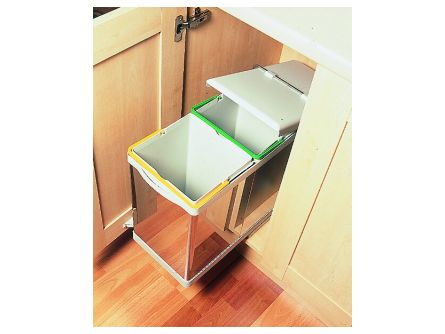 Automatic Pull-Out Double Bin - 28 Litres