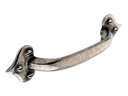 Solid Pewter Gothic Bow Kitchen Handles