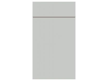 Zurfiz supermatt light grey kitchen cabinet door