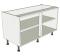 Low Level Kitchen Base Unit - Double - shown 'as supplied' without doors/drawer fronts
