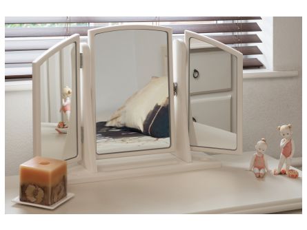 Unique Free Standing Swivel Mirror with Wings