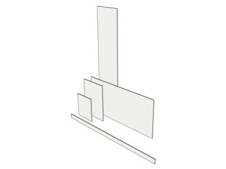Plinths and panels for rigid units