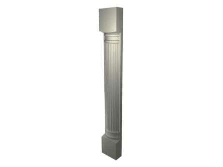 Unique Reeded Pilaster