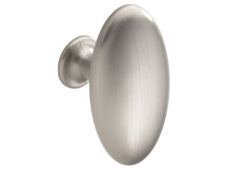 Oval Knob - Stainless Steel 64mm