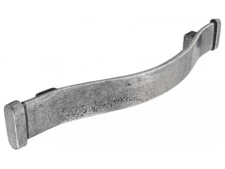 128mm Length Solid Pewter D Handle