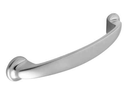 Satin Nickel Bow Handle - 128mm