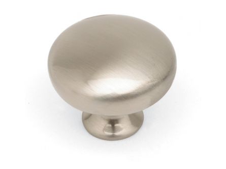 Button Knob - Brushed Nickel