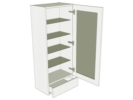 Medium Glazed Dresser Unit B - shown with doors/drawer fronts