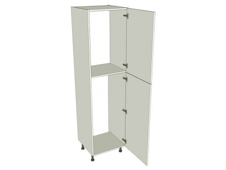 Tall Fridge Freezer Housing - D - shown with doors/drawer fronts