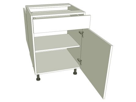 Peninsula drawerline base unit