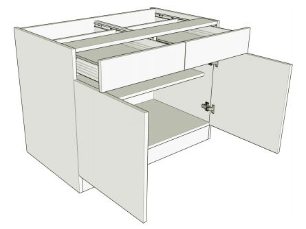 Double drawerline bedroom units
