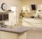 Venice style kitchen in high gloss cream