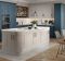 Wilton Oakgrain Azure Blue & Oakgrain Grey Kitchen