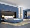 Zurfiz bedroom in Ultragloss Baltic Blue & Black
