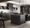 Segreto style kitchen in Matt Black finish