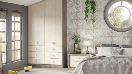 Milano bedroom - white avola