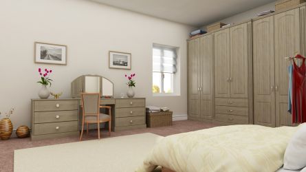 Sutton Bedroom in Lissa Oak