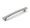 Bow T-bar Handle 200mm - Brushed Nickel