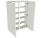 Tall Double Kitchen Dresser Unit - shown with doors/drawer fronts