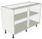 Highline Kitchen Base Unit - Double - shown 'as supplied' without doors/drawer fronts