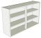 Medium (720mm high) Double Kitchen Wall Unit - shown 'as supplied' without doors/drawer fronts