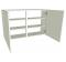Medium (720mm high) Double Kitchen Wall Unit - shown with doors/drawer fronts