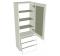 Tall Glazed Dresser Unit - B - shown with doors/drawer fronts