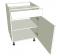 Drawerline Kitchen Base Unit - Single - shown with doors/drawer fronts