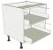 Low Level 2 Drawer Base Unit - shown 'as supplied' without doors/drawer fronts