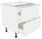 Low Level 2 Drawer Base Unit - shown with doors/drawer fronts
