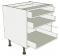 Low Level 3 Drawer Base Unit - shown 'as supplied' without doors/drawer fronts