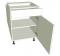 Peninsula Single Drawerline Kitchen Base Unit - shown with doors/drawer fronts