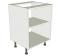 Peninsula Highline Kitchen Base Unit - Single - shown 'as supplied' without doors/drawer fronts
