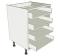 4 Drawer Base Unit - shown 'as supplied' without doors/drawer fronts