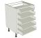 5 Drawer Base Unit - shown 'as supplied' without doors/drawer fronts