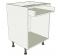 Open Kitchen Base Unit - Drawerline - shown 'as supplied' without doors/drawer fronts