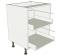 2 Drawer Base Unit - shown 'as supplied' without doors/drawer fronts