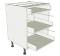 3 Drawer Base Unit - shown 'as supplied' without doors/drawer fronts