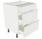 3 Drawer Base Unit - shown with doors/drawer fronts