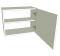 Short Wall Unit 460mm high - shown with doors/drawer fronts