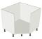 Corner Carousel Base Units - Turnmotion - shown 'as supplied' without doors/drawer fronts