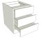 Bedside Cabinets 3 Drawer - Medium - shown with doors/drawer fronts