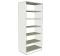 Double Wardrobe Shelf Units - shown 'as supplied' without doors/drawer fronts