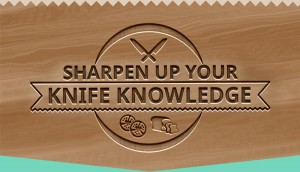 Sharpen up your knife knowledge infographic