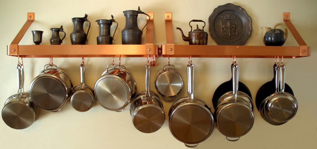 kitchen pan rack