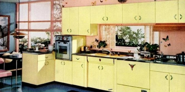 50s style kitchen